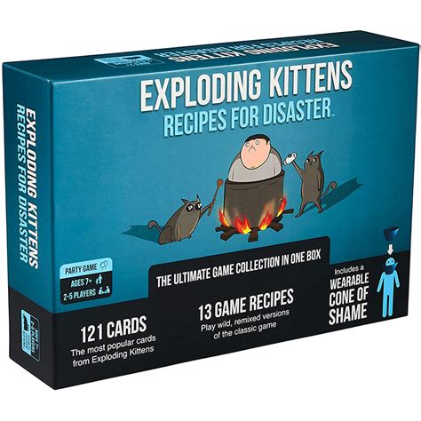 exploding kittens card game|Exploding Kittens Recipes for Disaster .